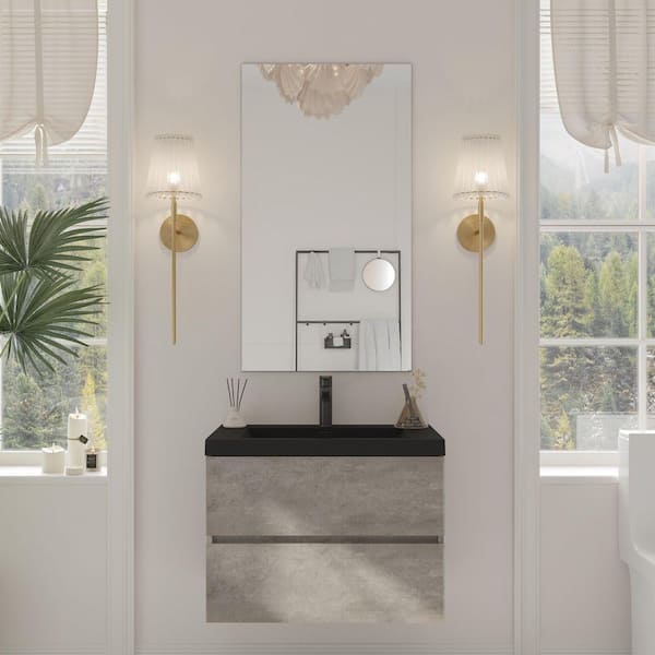 Aionor 30 in. W Single Sink Wall Mount Floating Bath Vanity in