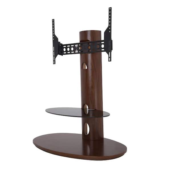 AVF TV Stand and Mount for up to 50 in. Screens - Walnut