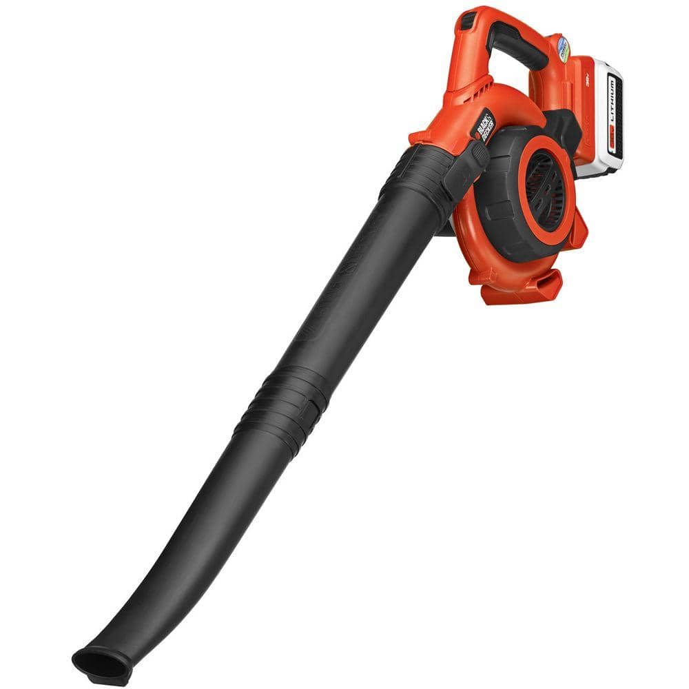 BLACK DECKER 40V MAX 120 MPH 90 CFM Cordless Battery Powered Handheld Leaf Blower & Vacuum Kit with (1) 1.5Ah Battery & Charger