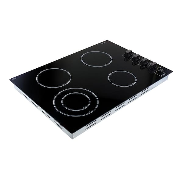 VEVOR Built in Electric Stove Top 30 in. 5 Burners Glass Radiant Cooktop  with Sensor Touch Control, Timer and Child Lock,Black Q30INCH8600W5R5SOV4 -  The Home Depot