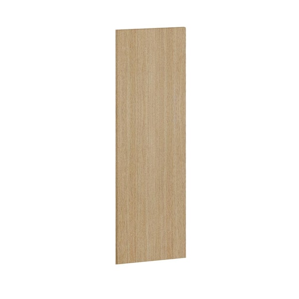 Home Decorators Collection Hargrove 11.875 in. D x 0.75 in. W x 42 in. H Wall Matching End Panel in Vanguard Oak