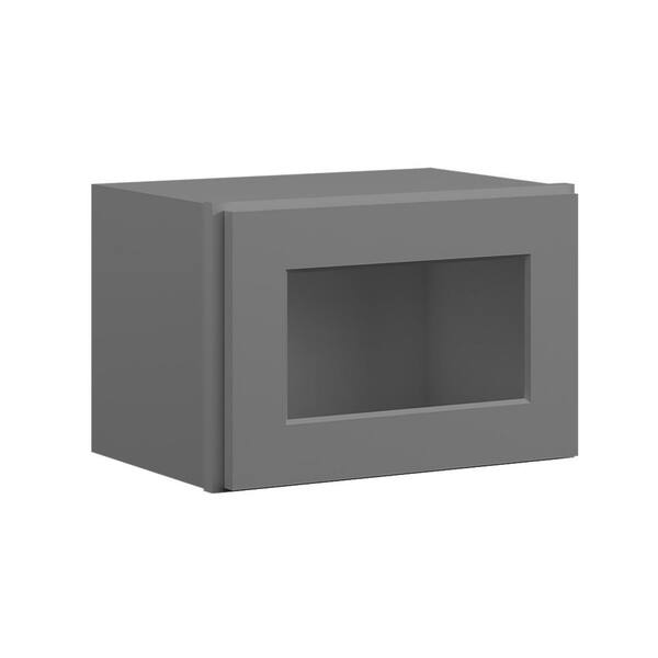 12 in. W x 12 in. D x 12 in. H in Shaker Dove Plywood Ready to Assemble Wall Cabinets without Glass