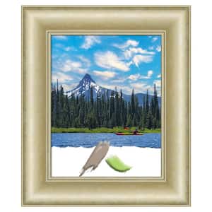 11 in. x 14 in. Textured Light Gold Picture Frame Opening Size