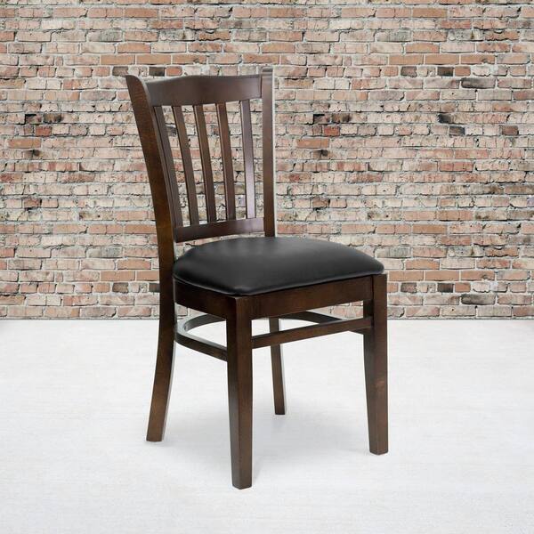 black wood restaurant chairs