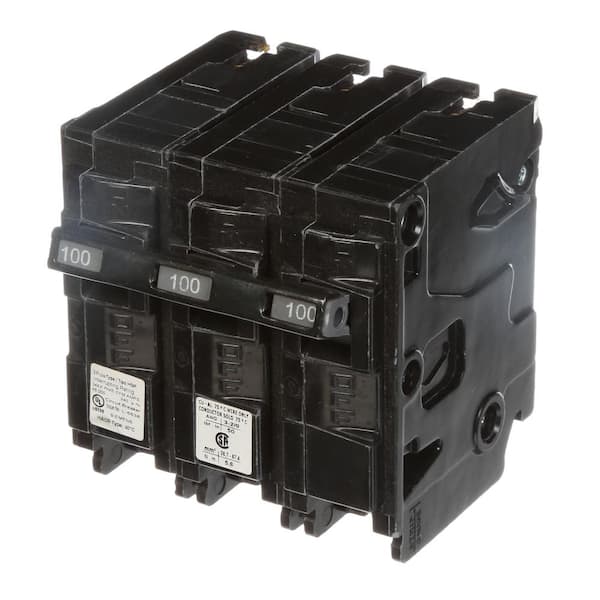 Siemens 100 Amp 3-Pole Type QP Circuit Breaker Q3100 - The Home Depot