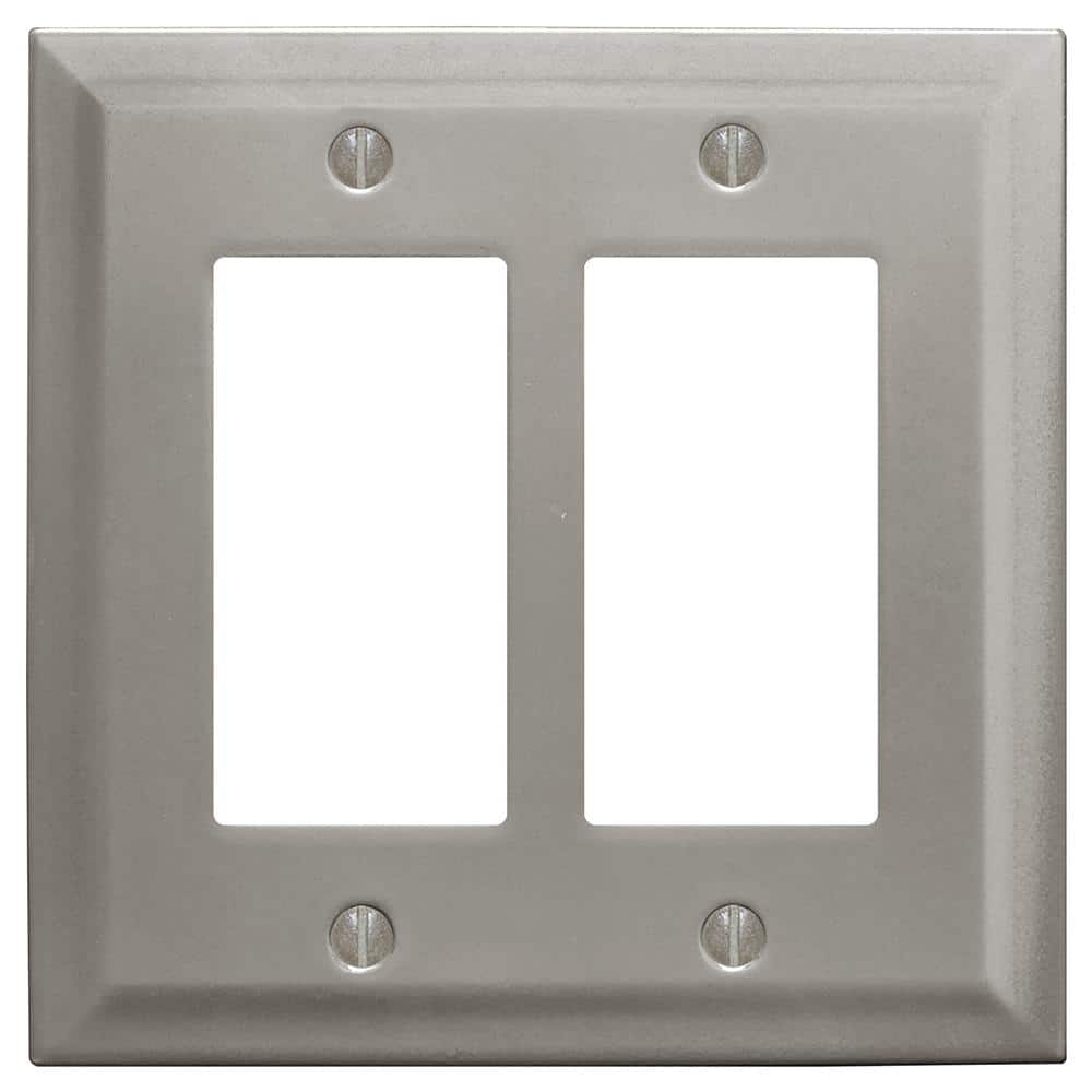 Questech 2Gang GFCI/Decorative/Rocker Wall Plate SWP5105024HD The
