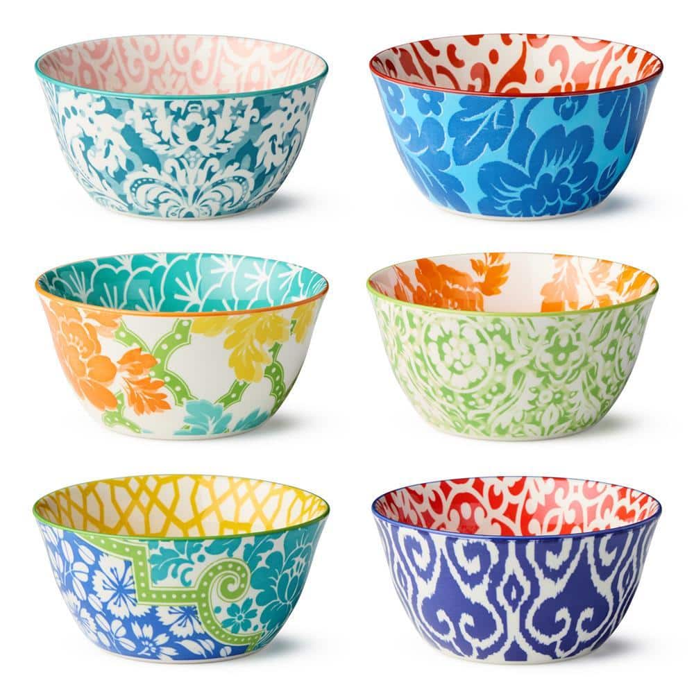 Pavillion Set of 6 All Purpose Bowl 6in 6 asst price history on PriceWatchPro
