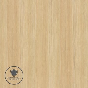2 in. x 3 in. Laminate Sheet Sample in Raw Chestnut with Premium SoftGrain Finish