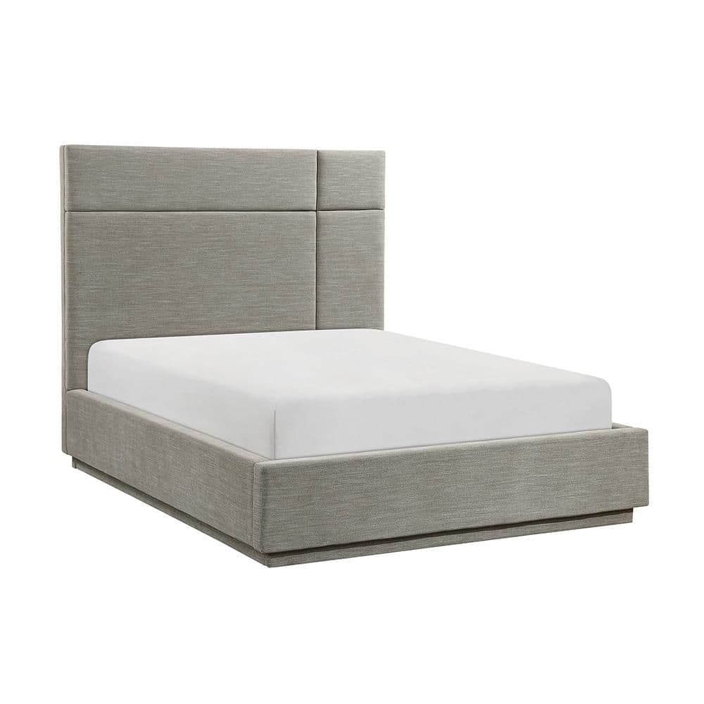 Pell Forest Green Wood Frame Textured Upholstery Full Platform Bed price history on PriceWatchPro