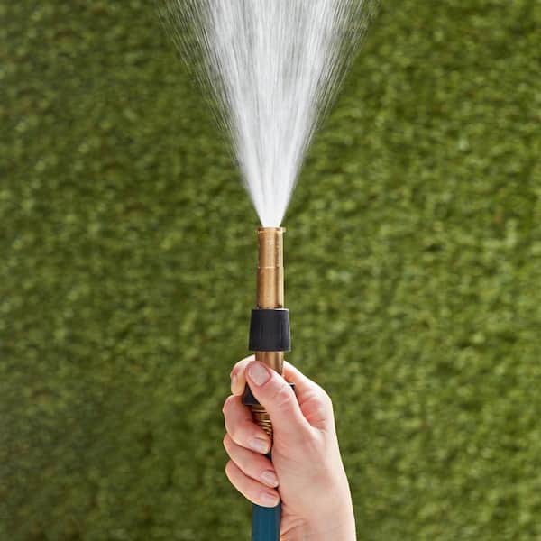 Anvil 5 in. Heavy-Duty Adjustable Brass Hose Spray Nozzle 28162