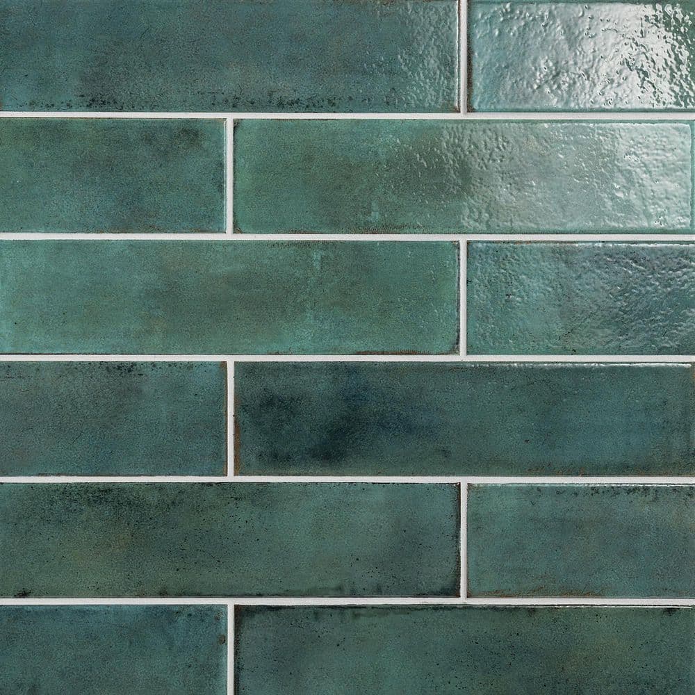 VariaLume Green 3 in. x 4 in. Glossy Ceramic Wall Tile Sample price history on PriceWatchPro