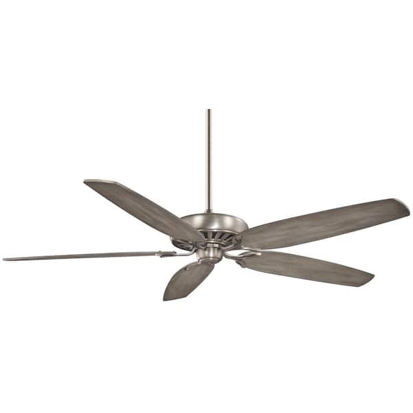 MINKA-AIRE Great Room Traditional 72 in. Indoor Burnished Nickel Ceiling Fan