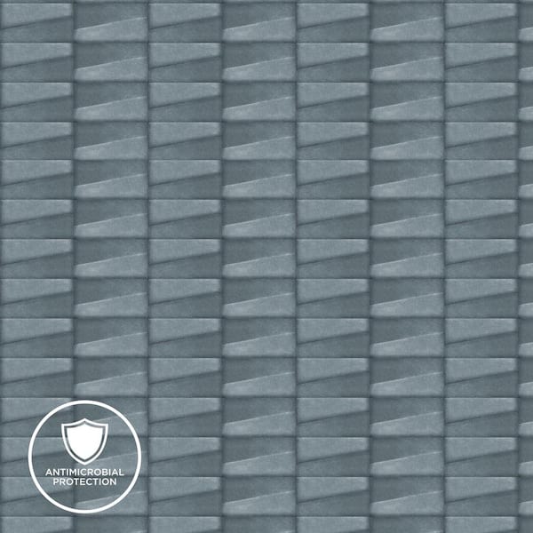 Wilsonart 8 in. x 10 in. Laminate Sheet Sample in Shadow Jigsaw with Virtual Design Matte Finish