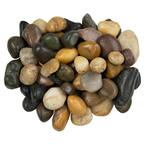 Mixed Polished 0.5 cu. ft. per Bag (0.75 in. to 1.25 in.) Bagged Landscape Rock (55 bags / Covers 22.5 cu. ft.)