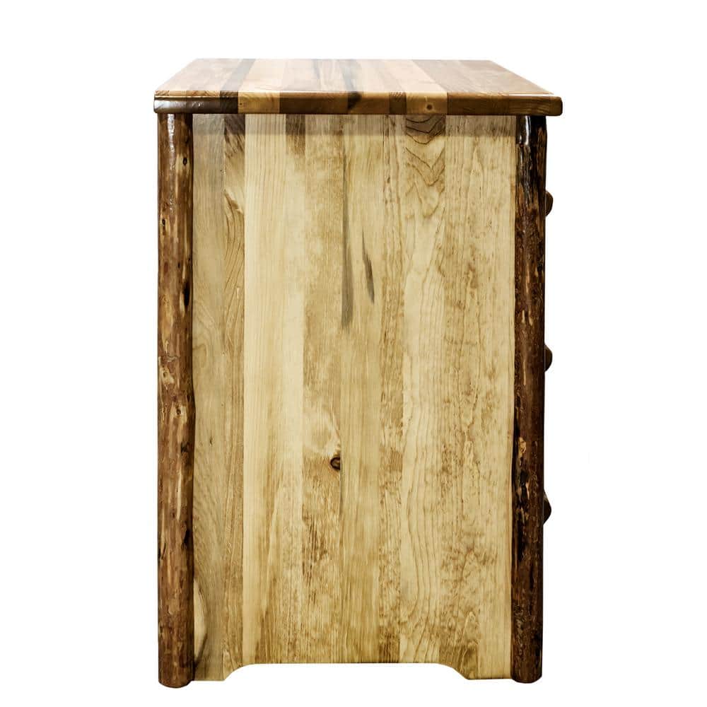 Pine Ridge Southwestern 3-Drawer Solid Wood Nightstand