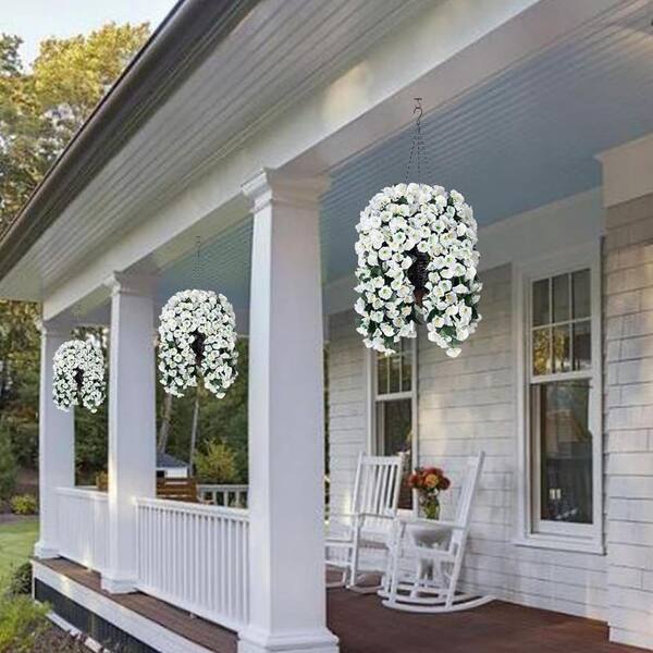 Fake White Morning Glory, 4-Pack L091NHP5SF - The Home Depot