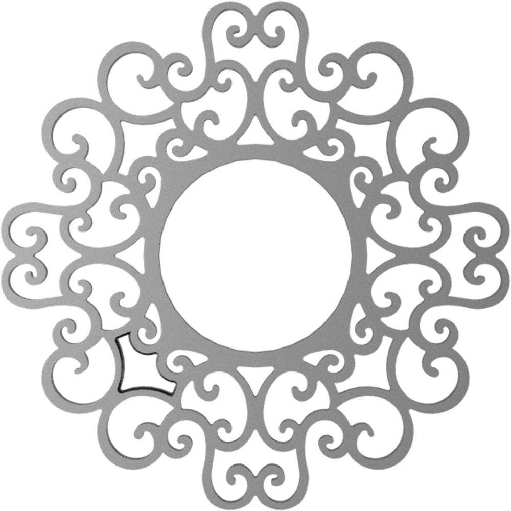 Antiqued Brass 26" PVC Pierced Ceiling Medallion