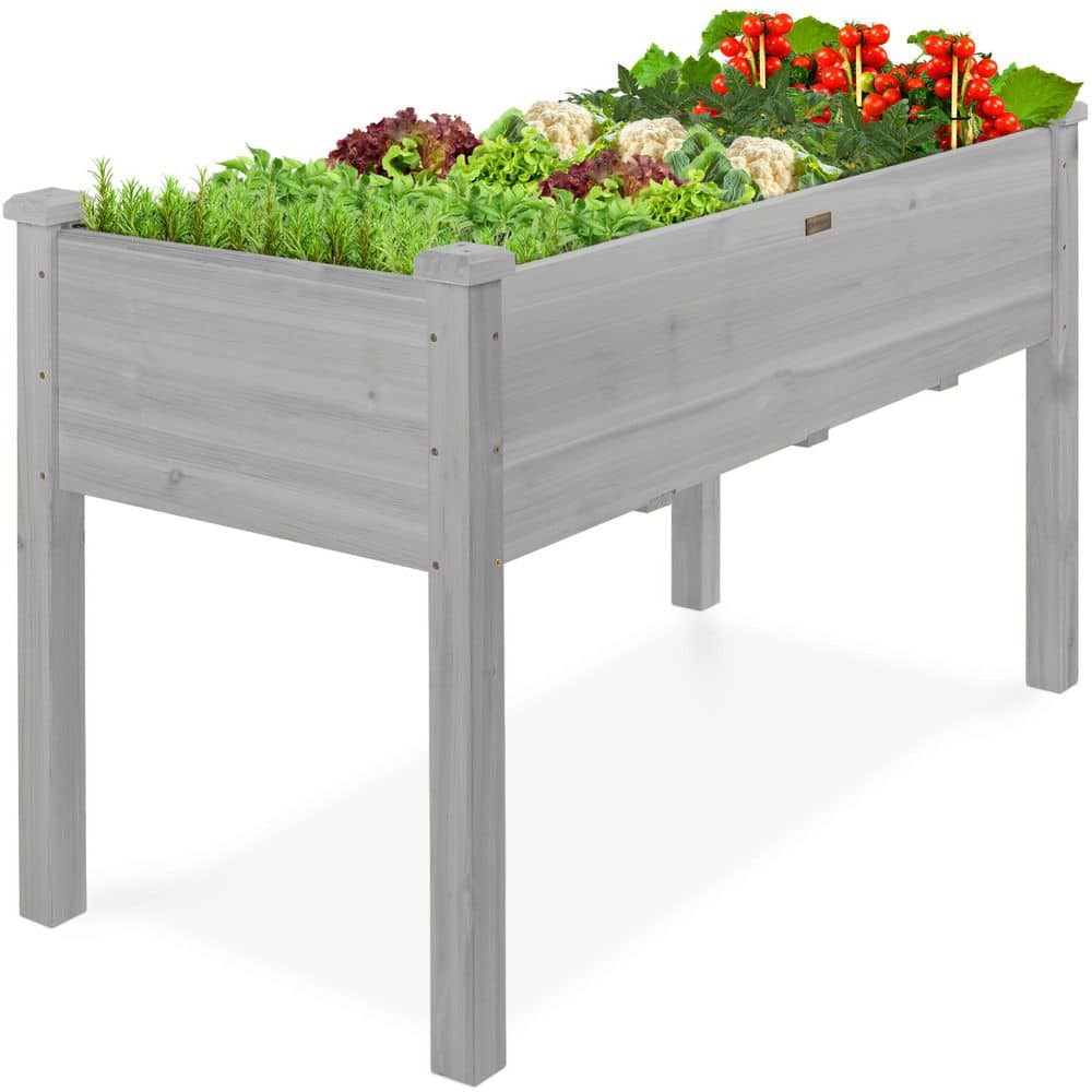NEIGHBORHOOD Gardenbed ネイバーフッドガーデンベッドSRL Best Choice Products 48 in. x 24 in. x 30 in. Wood Raised Garden