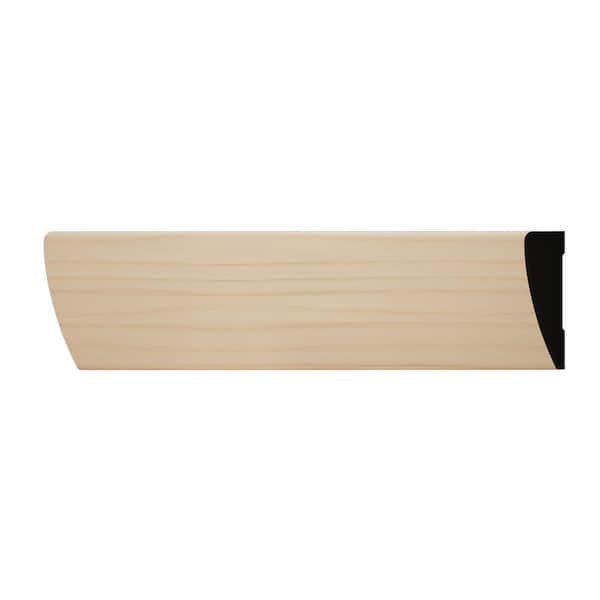 Ekena Millwork WM327 0.69 in. D x 2.25 in. W x 6 in. L Wood (Alder) Casing Sample