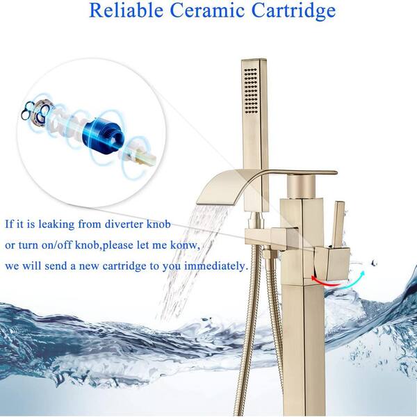 Stainless Steel Commercial Metering Single Handle Bathroom Sink Faucet 16GS-36219