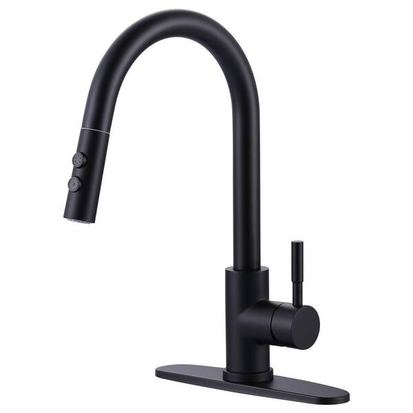 Rustproof Dual Handle RV Kitchen Faucet – Cold & Hot Water For Motorhomes & Mobile Homes (Stainless Steel)