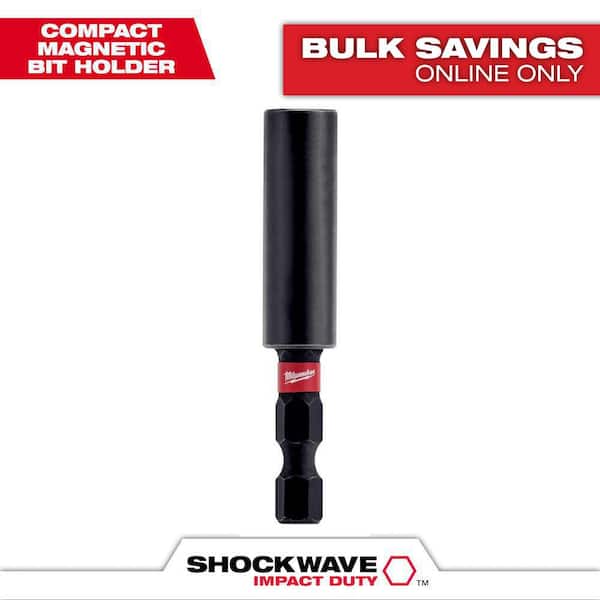 SHOCKWAVE Impact Duty Compact Magnetic Drill Bit Tip Extender/ Holder