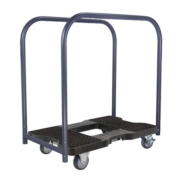 SNAP-LOC 1,200 lbs. Polypropylene Professional E-Track Panel Cart Dolly in Black