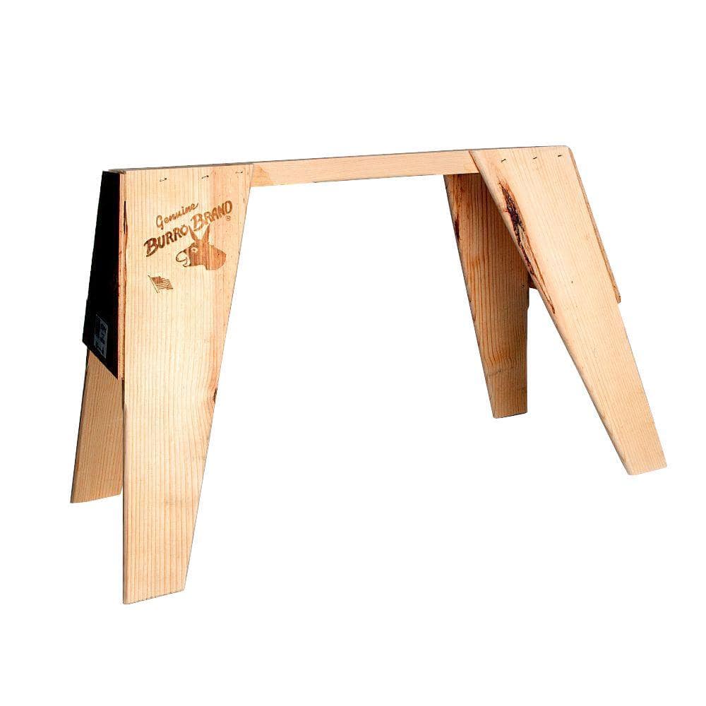 Lovely burro brand sawhorses Burro Brand 24 In Contractor Sawhorse Hds The Home Depot