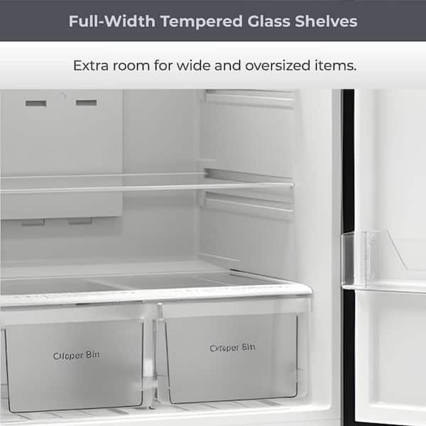 KENMORE 30 in. 18.1 Cu Ft Top Mount Refrigerator, Metallic Steel