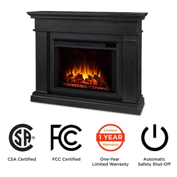 Real Flame Centennial Grand 55.5 in. Freestanding Wooden Electric