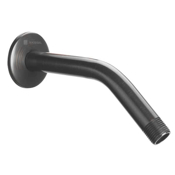 8 in. Shower Arm and Flange in Oil Rubbed Bronze