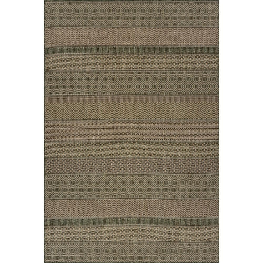 Torelle Abstract Green 5 ft. x 8 ft. Outdoor Area Rug price history on PriceWatchPro