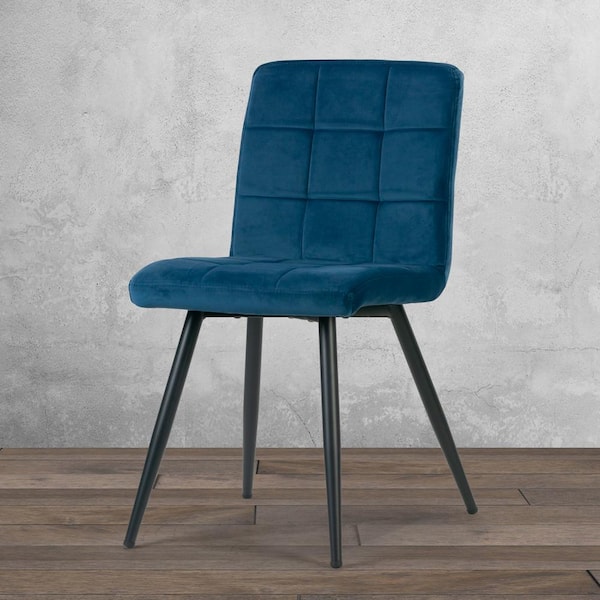 Petrol blue best sale dining chairs