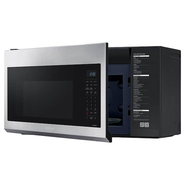 Samsung 30 1.7 Cu. Ft. Over-the-Range Microwave with 10 Power Levels & 300  CFM - Stainless Steel
