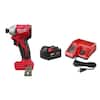 Milwaukee M18 18V Lithium-Ion Compact Brushless Cordless 1/4 in. Impact  Driver (Tool-Only) 3651-20 - The Home Depot