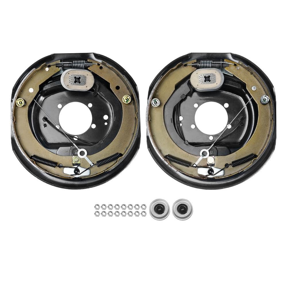 Electric Trailer Brake Assembly, 12 in. x 2 in., 1 Pair Self-Adjusting Electric Brakes Kit for 7000 lbs. Axle price history on PriceWatchPro