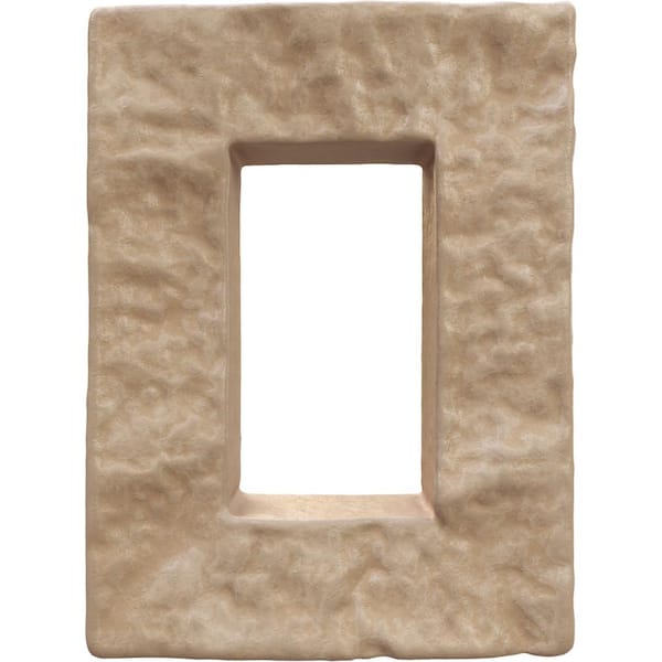 4 in. W x 3 in. D x 7-7/8 in. H Universal Electrical Cover for StoneWall Faux Stone Siding Panels in Ocean Floor