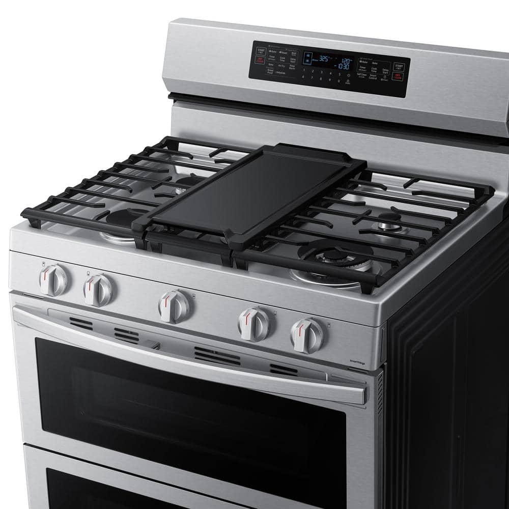 6.0 cu. ft. Stainless Steel Smart Freestanding Gas Range with Flex Duo and Air Fry