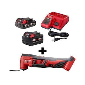 M18 18-Volt Lithium-Ion Cordless Oscillating Multi-Tool with (1) 5.0 Ah, (1) 2.0 Ah Battery and Charger