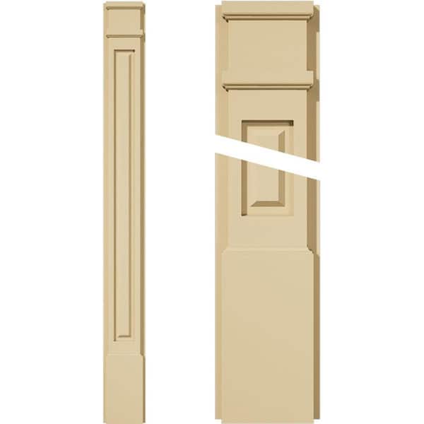 Ekena Millwork 2 in. D x 6 in. W x 60 in. L Primed Polyurethane Pilaster 1-Pack