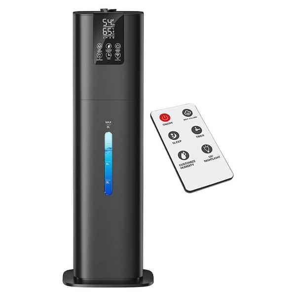 2.11Gal Top Fill Smart Humidifier 360° Nozzle 3 Speed 35dB Quiet 7-Color Light Essential Oil Tray 550 sq ft