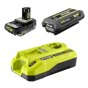 Ryobi One+ 18V/40V Starter Kit w/ 18V/40V 2Ah Battery & Dual Platform Hyper Charger only 9.00: eDeal Info