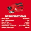 Milwaukee M12 12V Lithium-Ion Brushless Cordless 2 in. Planer (Tool-Only)  2524-20 - The Home Depot