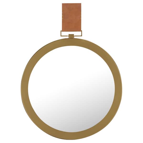 SAFAVIEH Time Out 21 in. x 21 in. Iron Framed Mirror