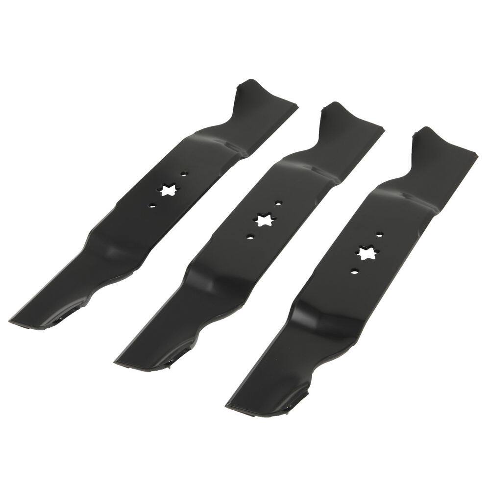 Original Equipment 3-in-1 Blade Set for Select 54 in. Riding Lawn Mowers with 6-Point Star OE# 942-0677,742-0677 price history on PriceWatchPro