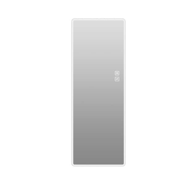 24 in. W x 65 in. H Rectangular Frameless Full Length Mirror
