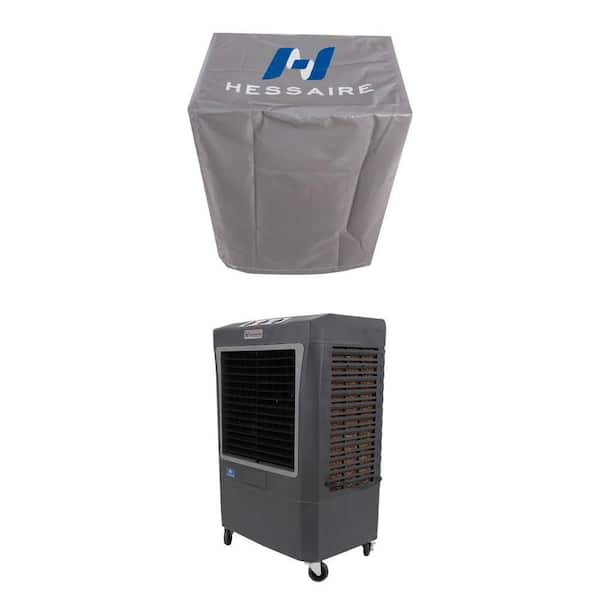 3,100 CFM Evaporative Cooler and 38 in. x 17 in. Cooler Cover Combo