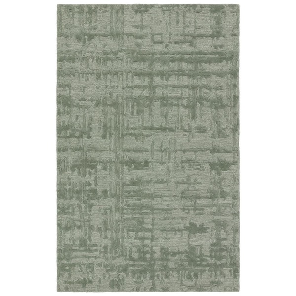 Jaipur Living Coire Green 6 ft. x 9 ft. Abstract Area Rug