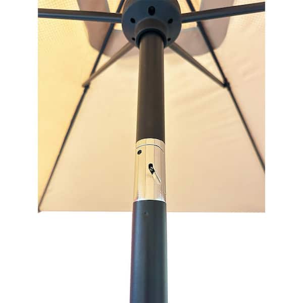 14 foot rectangular patio umbrella FIM Flexy Aluminum 10' x 14' Rectangular Offset Patio Umbrella