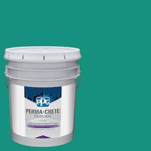 Color Seal 5 gal. PPG1230-6 Miami Jade Satin Interior/Exterior Concrete Stain